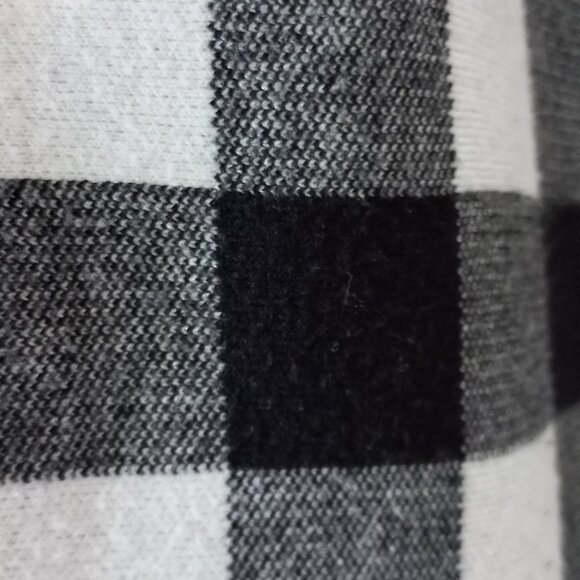 JOSEPH RIBKOFF checkered poncho/cape/sweater - Picture 9 of 11